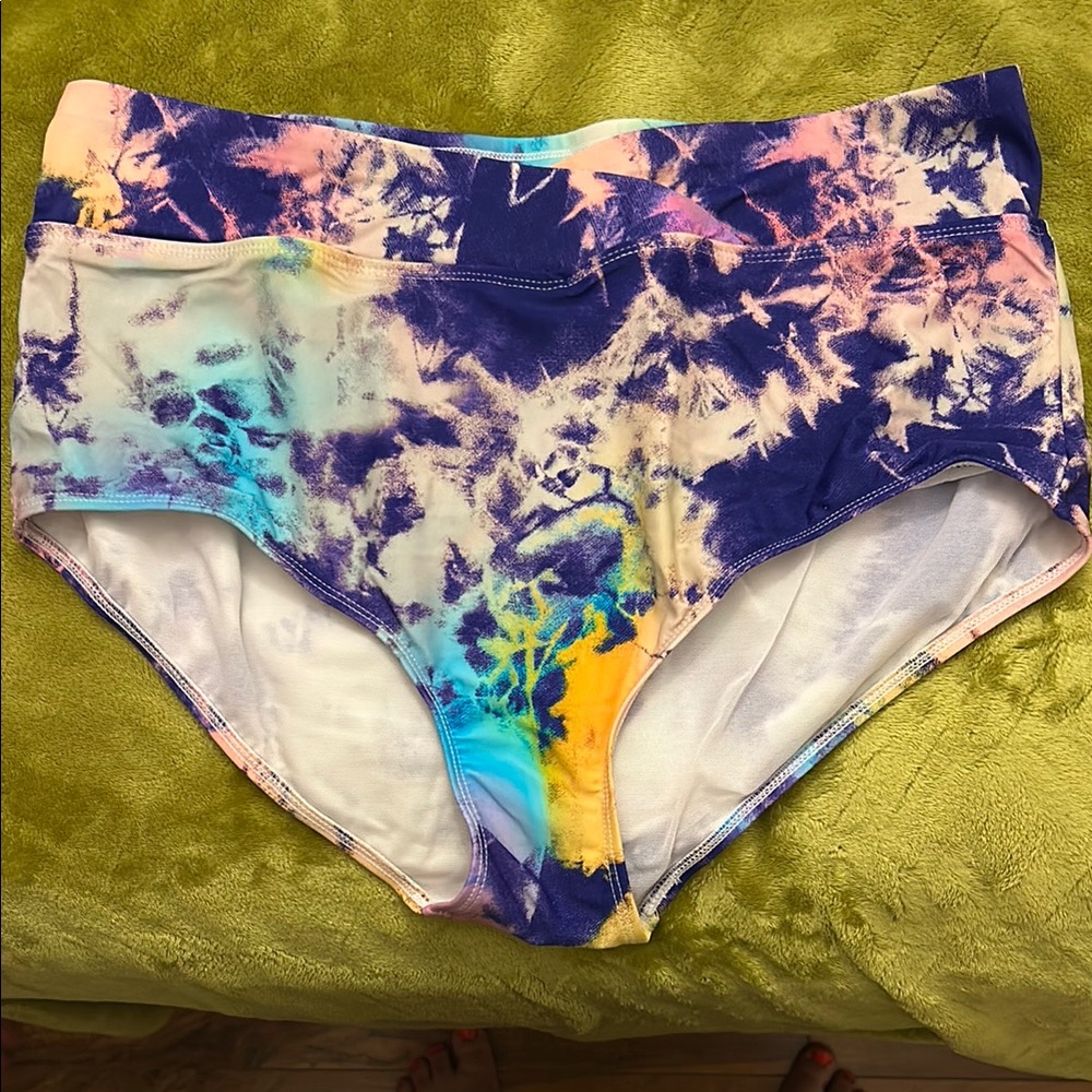 Tie-Dye Women's Bikini Bottoms